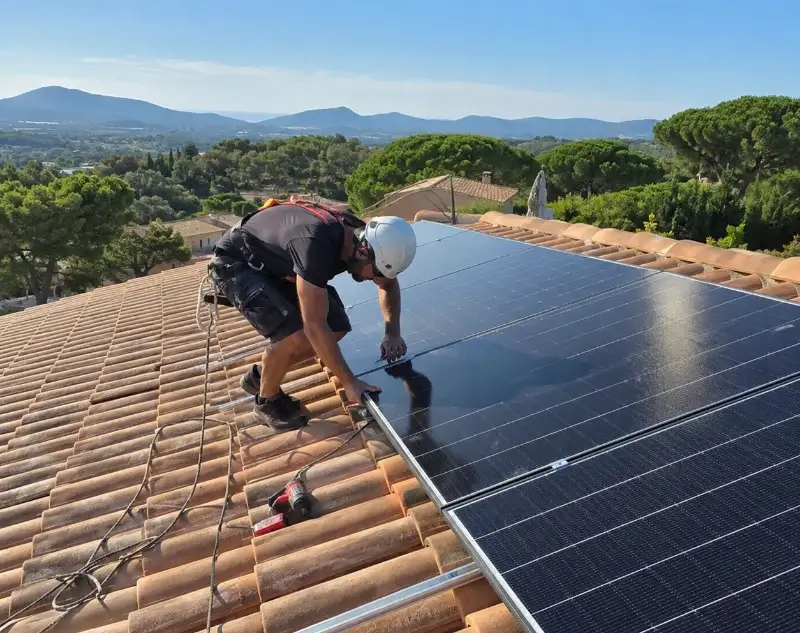 Installateur panneaux solaires Sainte-Lheurine — pose photovoltaïque sur toiture